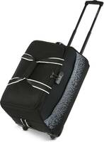 55 L Strolley Duffel Bag - Pixel Small - Black - Regular Capacity