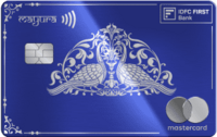 IDFC Mayura Credit Card Get cashback Upto 4000 | No foreign exchange fees