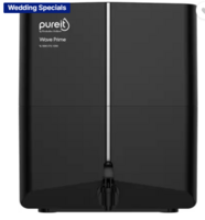 Pureit Wave Prime 7 L RO + MF Water Purifier Suitable for all - Borewell, Tanker, Municipality Water  (Black)