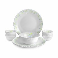 Cello - Tropical Lagoon Dinner Set, 13Pcs (White)