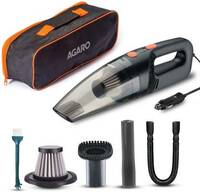 AGARO CV1079, Portable, Handheld, 12V DC /110W, 4.5KPA Power Socket, 14.7ft Long Cord Car Vacuum Cleaner  (Black)