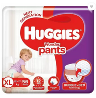 Huggies - Wonder Pants - XL  (56 Pieces)
