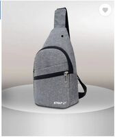 Straplt  Grey - One Strap Sling Bag (Men & Women)