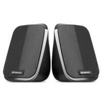 Zebronics Fame 5 Watts, 2.0 Multi Media Speakers With Aux, USB and Volume Control (Black)
