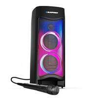 Blaupunkt Newly Launched Rock & Roll Hitz 75W Wireless Speaker with Dynamic RGB Lights and Wired Karaoke Mic-Ultimate Sound for Unforgettable Parties 