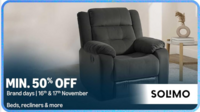 Solimo Brand Days | Min. 50% off on Beds, Wardrobes & more