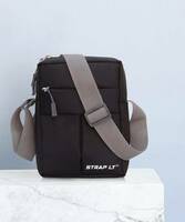 Straplt Black Men and Women Sling Bags Starts Rs. 89 