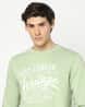 LEE COOPER Typographic Print Regular Fit Crew-Neck Sweatshirt