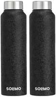 Solimo - Stainless Steel Bottle | 1000 ml  (Set of 2)