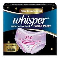 Whisper : Period Panty, 6 L-XL Pants 