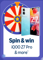 Spin and Win IQOO27 Pro and more*