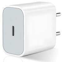 20W PD Original Charger Adapter Compatible with iPhone 16/16 Plus/16 Pro/16 Pro Max, iPhone 15/15 Plus/15 Pro/15 Pro Max, iPhone 14/13/12 & Others PD 3.0 20 Watt BIS Certified 1 Years Warranty