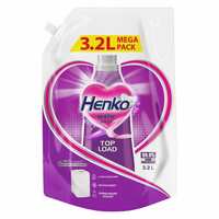 Henko Top/Front load liquid detergent at 70% discount for Zepto Pass members