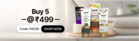 WOW: Buy Any 5 Face Wash/Face Serums