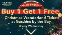 Christmas Wonderland Tickets- Buy 1 Get 1 Free(Every Wednesday)