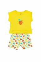 H by Hamleys Unisex Kids Printed Multicolor Top & Shorts Set