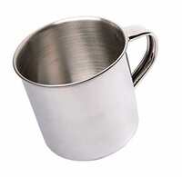 Dynore Stainless Steel Multipurpose Usage Mug/Tea/Coffee Serving Mug- 300 ml Silver
