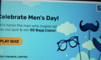 Bajaj Finserv Celebrate Men's day quiz: Win assured 50 Bajaj Coins 