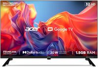 Acer 80 cm (32 inches) G Series HD Ready Smart LED Google TV (Black)