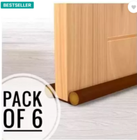 Santram Enterprises Door Stoppers | (Pack of 6, 39 INCH) (Brown)