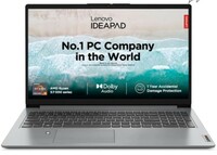  Lenovo : IdeaPad Slim 1 AMD Ryzen 5 Quad Core 7520U - (8 GB/512 GB SSD/Windows 11 Home)