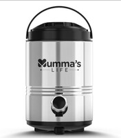 Mumma's LIFE Stainless Steel Water Camper/Water Jug Vacuum Insulated Thermo Flask Jug Water Beverage Dispenser (3 Litre) 
 