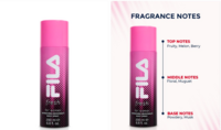 FILA Women Fresh Refreshing Deodorant Body Spray 
