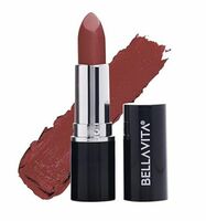 BELLAVITA Comfort Matte Bullet Lipstick| Intense Colour| Creamy Matte Finish| Intense Moisturisation| Smooth Glide| Lipsticks for Women| 4 Hr Stay, Mocha Madness, 4.2 gm