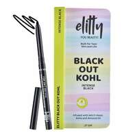 Elitty Black Out Kohl - Intense Black Kajal Smudge & Water Resistant Fade Proof