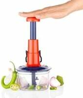 LOWEST -Hand Push Chopper 650 ML with Stainless Steel Blades Vegetable & Fruit Chopper 
