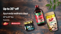 Ayurveda wellness days - Upto 35% off (22-25 Nov)