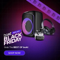 Boat Black Friday Sale - Upto 80% Off + Coupon Discount