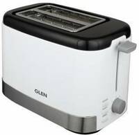 Glen AUTO POP UP TOASTER 3012 800 W Pop Up Toaster (White, Grey)