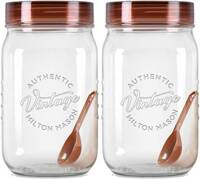 MILTON Plastic Utility Container - 2 L (Pack of 2, Clear)