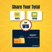 Last Day - Share your Posts, Win Amazon Vouchers!