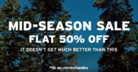 Levi's - Mid Season Sale | Flat 50% off + Extra 200 off