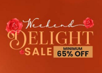 Weekend Delight Sale | Minimum 65% off + Combo offers and more