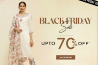 W for Woman - Black Friday Sale - Upto 70% off + Upto 15% Extra off prepaid orders