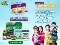 Zandu - Winter Wellness Sale - Upto 60% off + Flat 200 on orders above 599