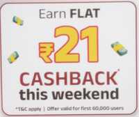 ABCD App: Get flat ₹21 cashback on minimum transaction of ₹500+ On Any Merchant (CC Bill payment working)