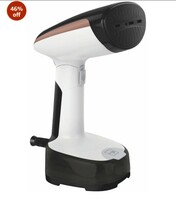 Tefal Access Electric Steam Iron Pocket 1300 Watt, 120 Ml Water Tank Ii Foldable And Compact Travel Garment Steamer, Lightweight Design Easy To Use, Dt303001,19G/Min, 1300 Watt