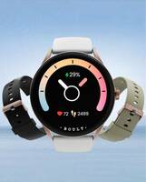 Boult Rover Pro 1.43" AMOLED, BT Calling, 1000Nits Brightness, Free Straps, SpO2, IP68 Smartwatch  