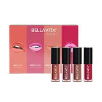 BELLAVITA : Mini Kiss Proof Liquid Lipstick Gift Set  (4 x 2ml)