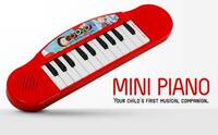 KELOSK Mini Baby Piano Play Toy for Kids Musical Mini Piano Toy for Kids sound for kids  (Multicolor)