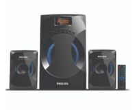 Philips MMS 4545 B 2.1 channel Multimedia Speaker