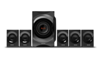 Philips SPA8000B/94 5.1 channel Multimedia Speaker, 120 Watts