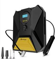 GoMechanic 150 psi Tyre Air Pump for Car & Bike