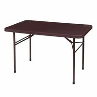Supreme : Furniture Swiss Blow Moulded Table (Color: Globus Brown)