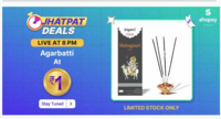 Shopsy ₹1 Deal -   agarbatti  - 8pm