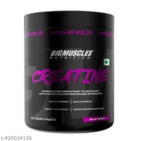 Big Muscles: Creatine [150 gm, Blueberry] 